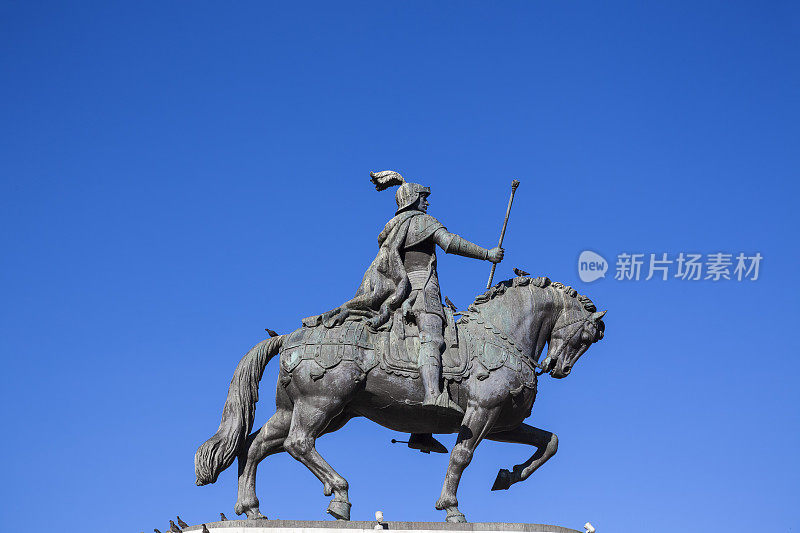国王约翰一世的骑马雕像，里斯本，Praca da Figueira